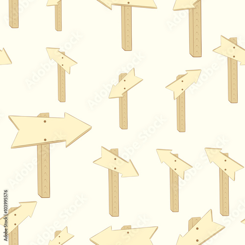 Seamless road signs