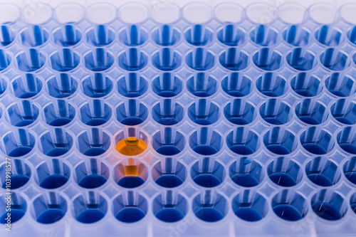  microplate with color samples