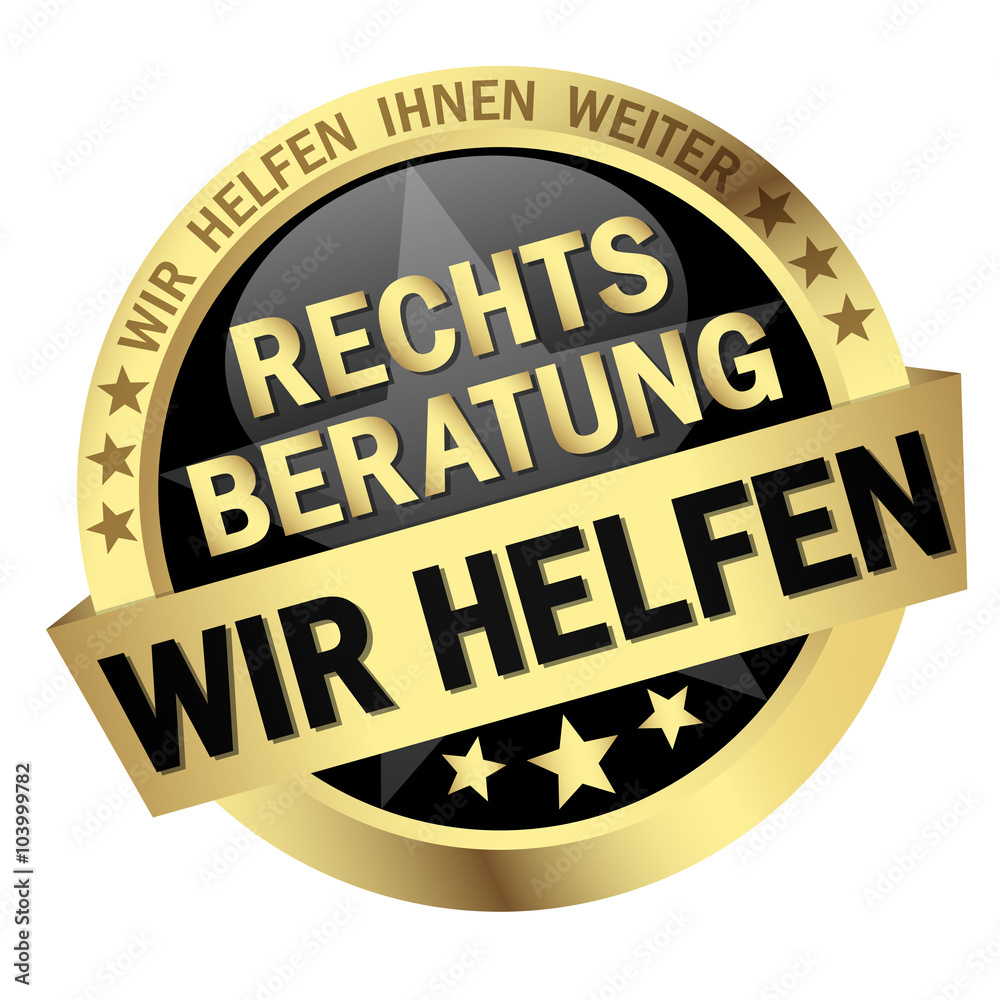 button with text Rechtsberatung wir helfen