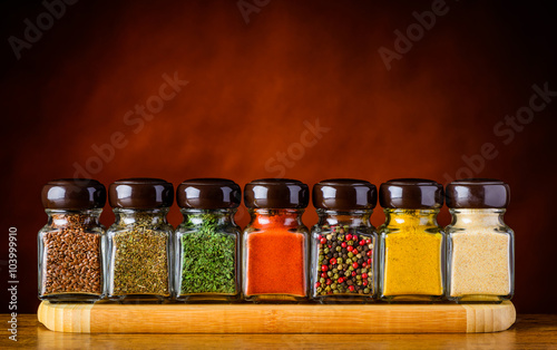 Fototapeta Naklejka Na Ścianę i Meble -  Seeds and Spices