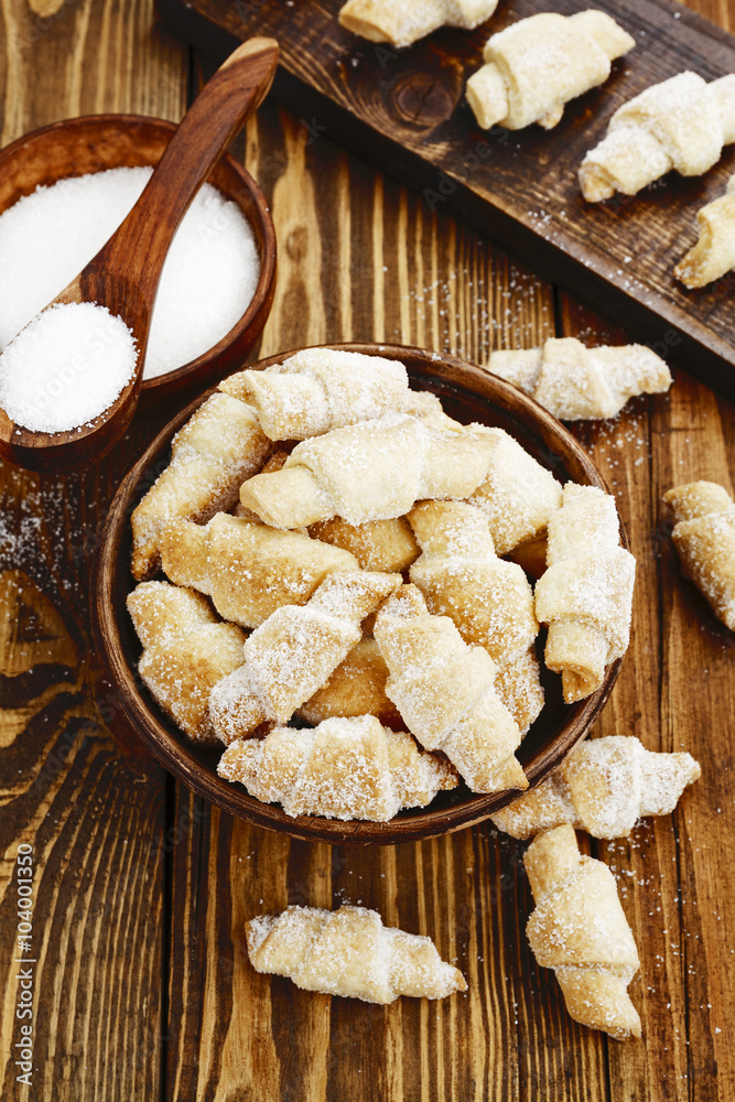 Cookies with sugar Cookies with sugar