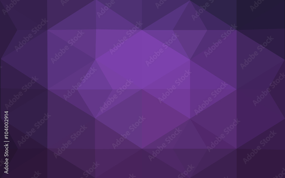 Dark purple polygonal design pattern, which consist of triangles and gradient in origami style. Dark purple polygonal design pattern, which consist of triangles and gradient in origami style.