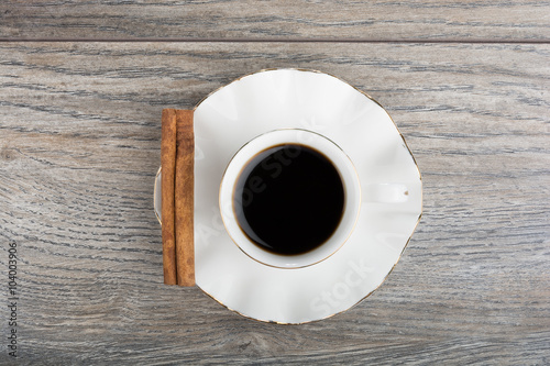 Espresso. Top view