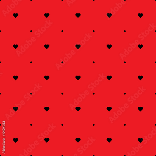 love heart pattern seamless vector illustration eps 10 © atibodyphoto