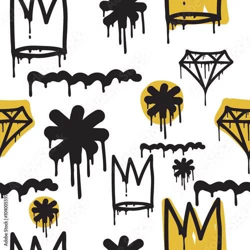 Tapety Wzór graffiti