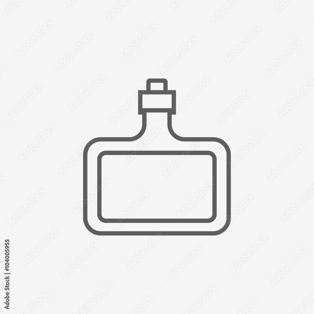 bottle of hard alcohol icon bottle of hard alcohol icon