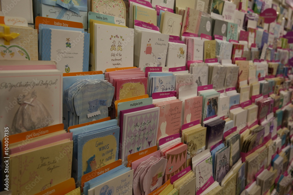 Tarjetas de felicitación variadas. Tarjetas de felicitación variadas.