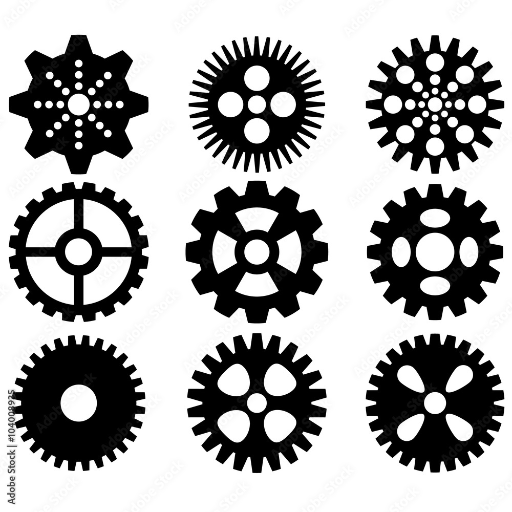 Gears. /For different gear mechanisms. Gears. /For different gear mechanisms.