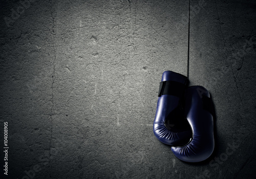 Boxing sport concept © adam121