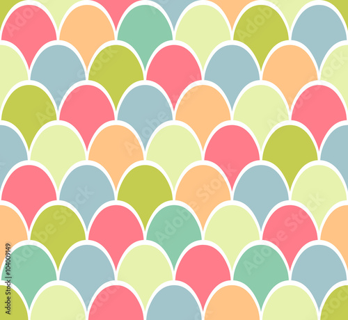 Easter seamless pattern photo