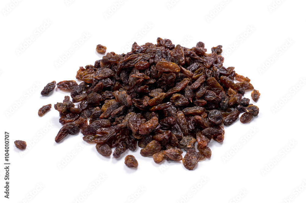 Obraz premium raisin hill on a white background