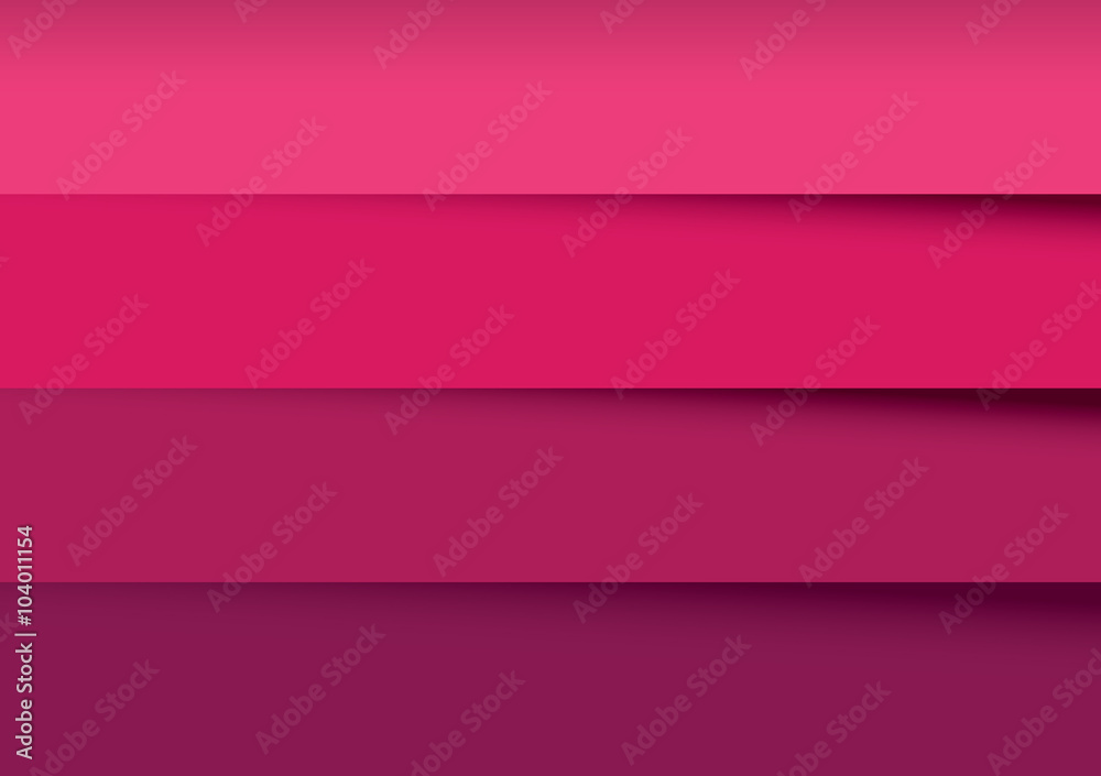 Fototapeta premium modern abstract background / vector wallpaper template of lines with shadow, overlayed effect, material design