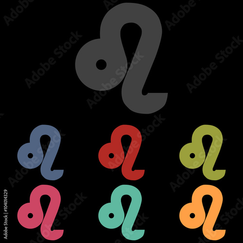 Vector zodiac sign