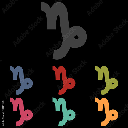 Vector zodiac sign