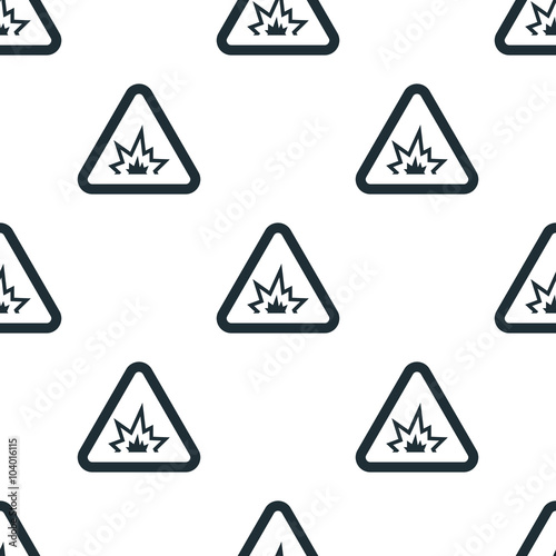 caution sign icon