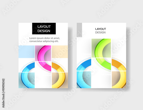 Business brochure design template easy all editable