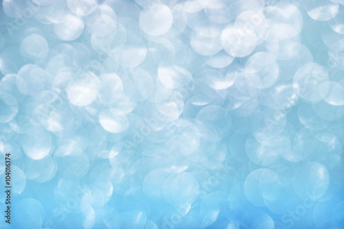 white blue bokeh texture abstract background
