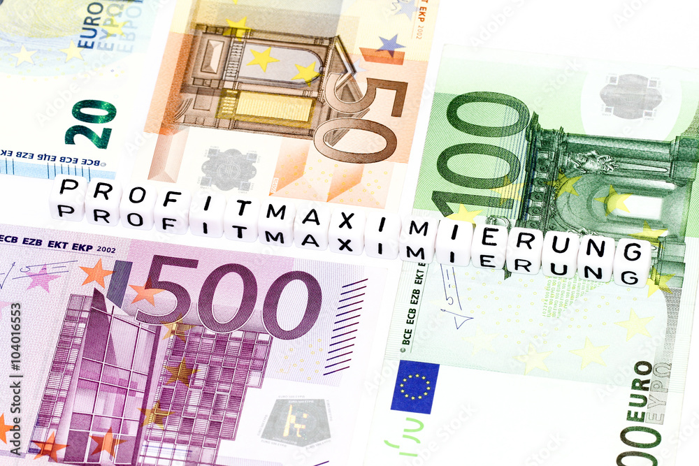 Profitmaximierung Profitmaximierung