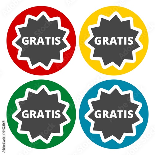 Gratis icons set