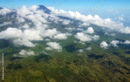 Puffy clouds
