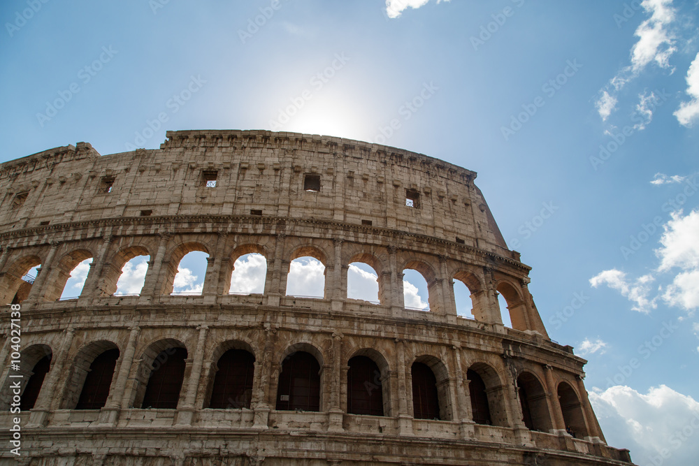Ancient Colosseum View
