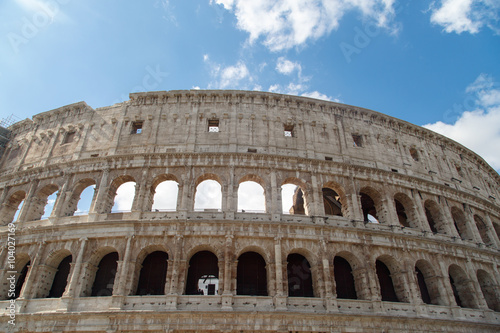 Bottom View of Colosseum