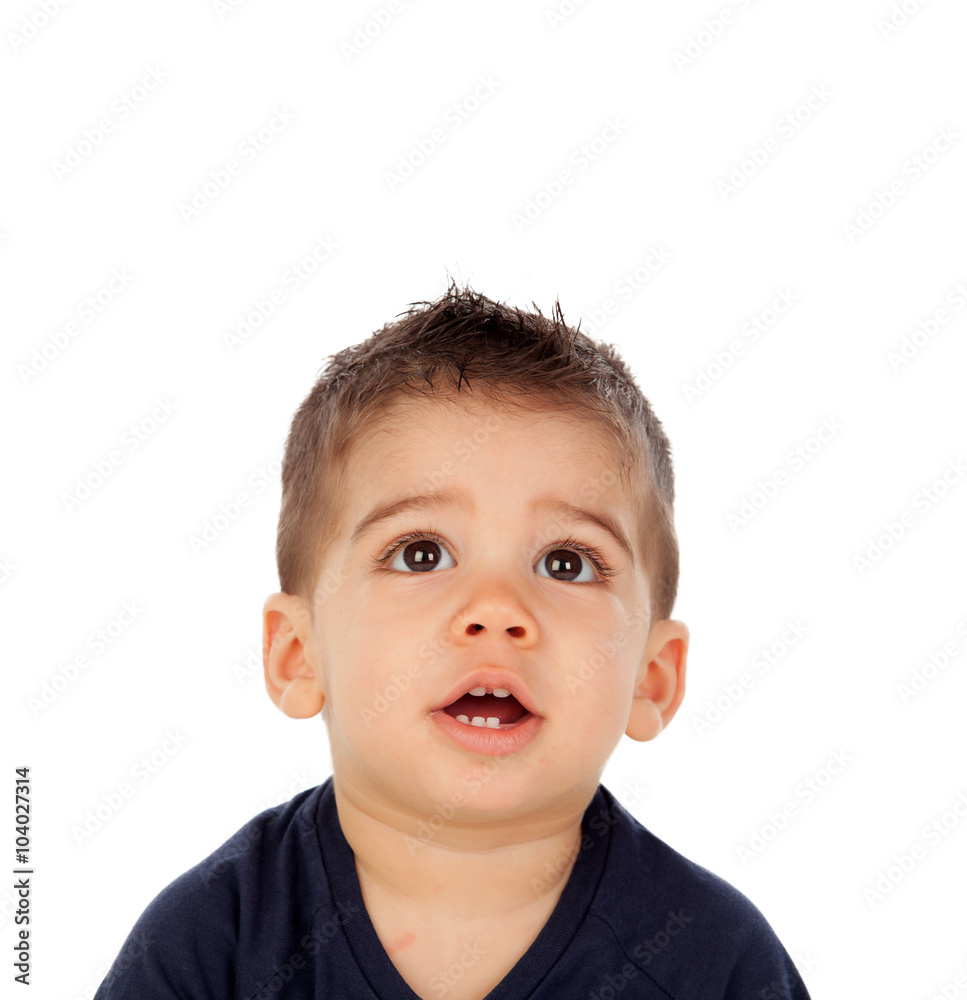 Adorable baby nine months Adorable baby nine months