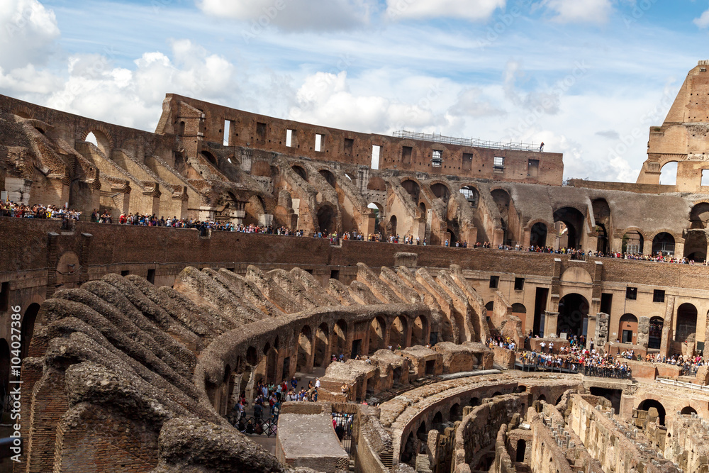 Inside View of Colosseum