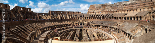 Billede på lærred General Inside View of Colosseum