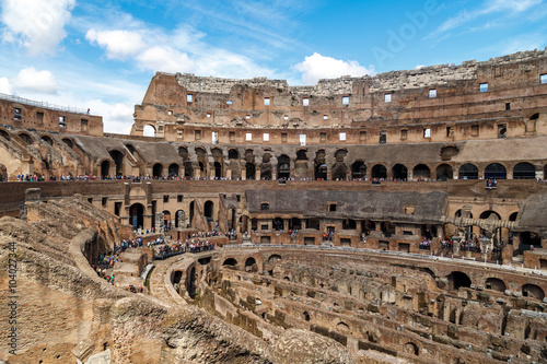 General Inside View of Colosseum