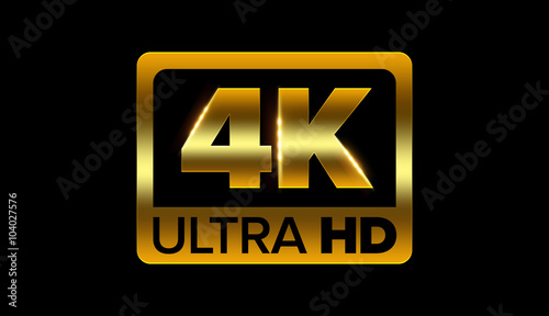 4k ultra hd icon