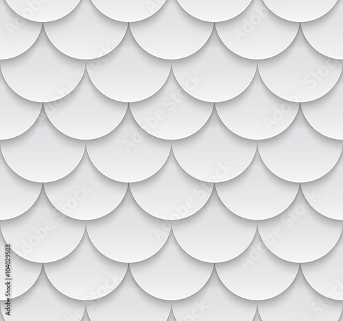 Vector seamless geometric pattern with 3D effect.