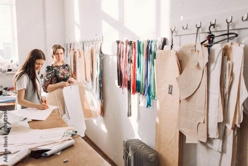 the work of fashion designer and tailors in the shop the work of fashion designer and tailors in the shop