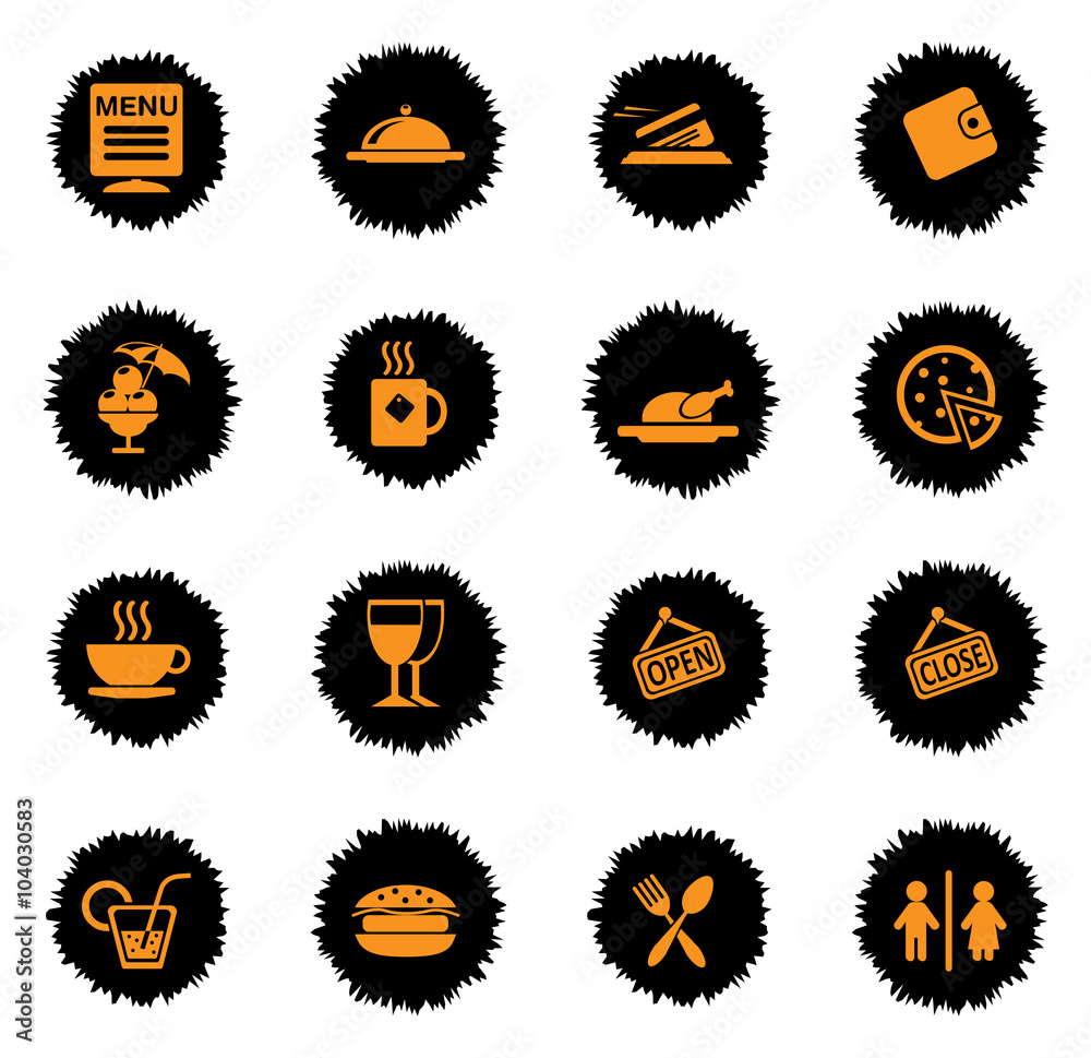 Cafe simply icons