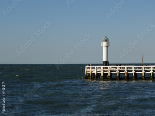 Leuchtturm flämische Nordseeküste