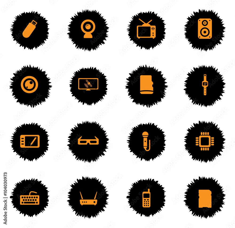 Gadgets simply icons Gadgets simply icons