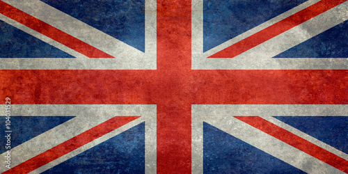 National flag of the United Kingdom, the Union Jack 1:2 scale