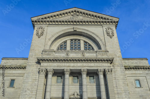 St Joseph Oratory stairs - Front View - Montreal - Canada