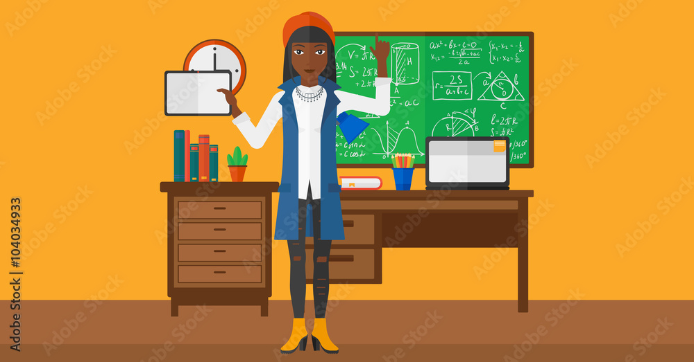 Woman holding tablet computer. Woman holding tablet computer.