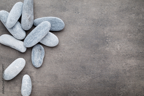Photography Spa stones treatment scene, zen like concepts.
