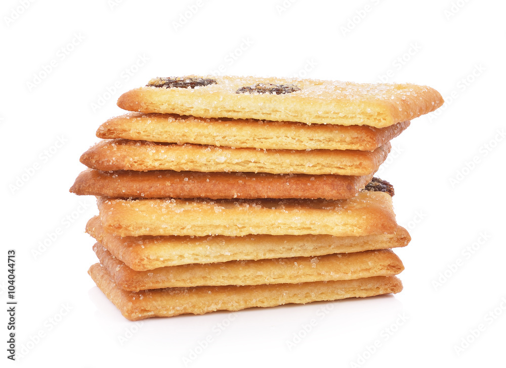 Cracker isolated on white Cracker isolated on white