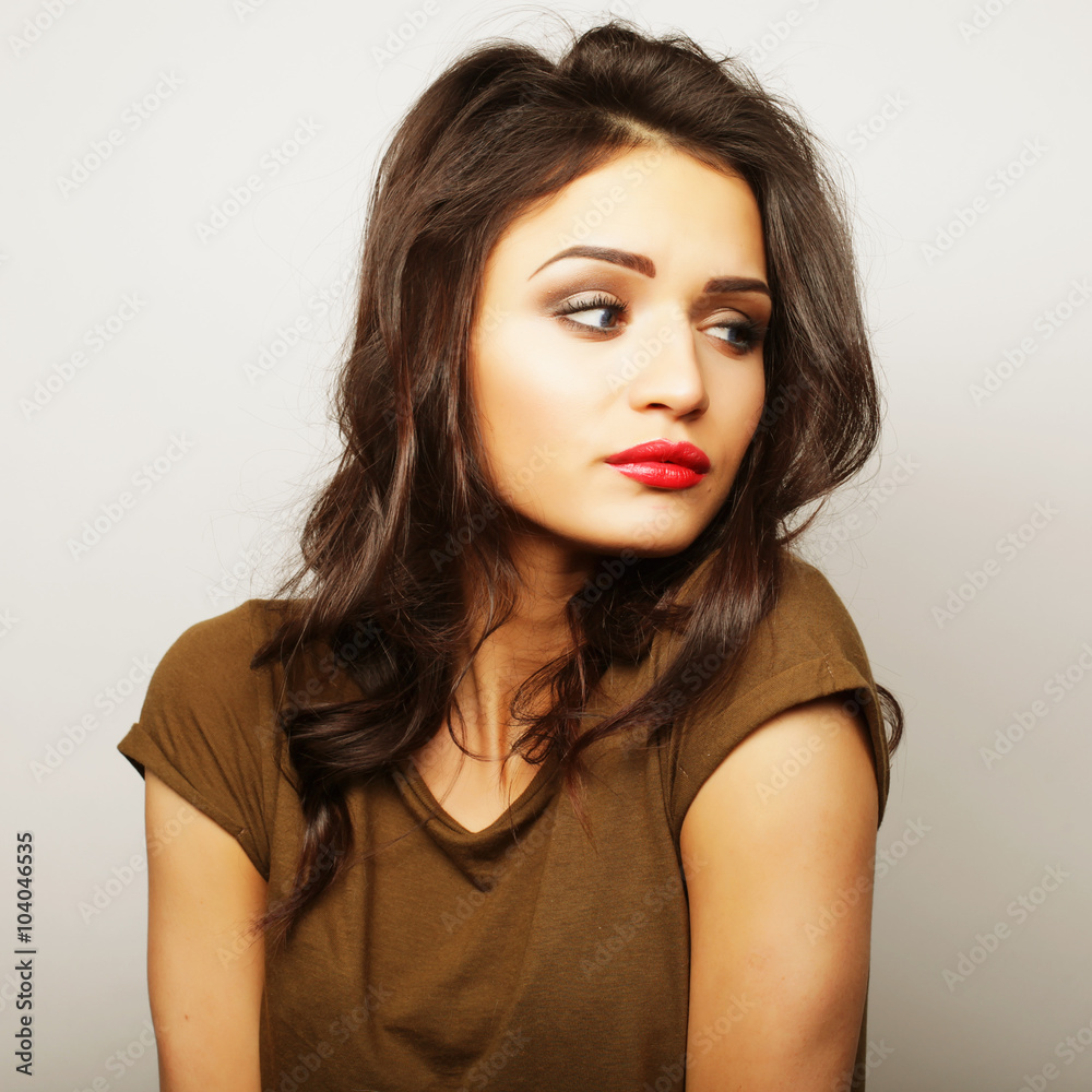 Portrait of a pretty girl 