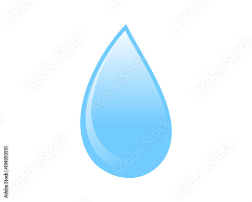 Abstract Water Drop