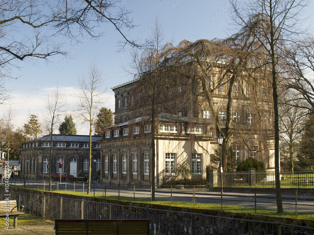 Fototapeta premium Musikhochschule Detmold - Seitenansicht