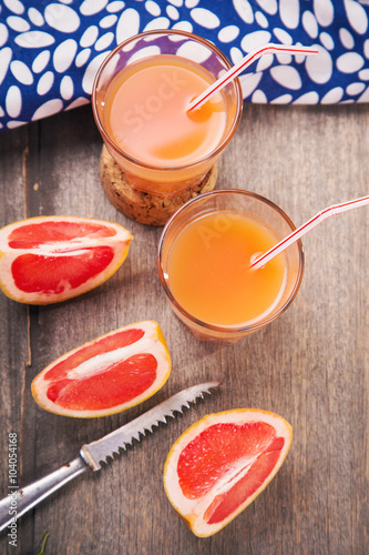 juice from grapefruit