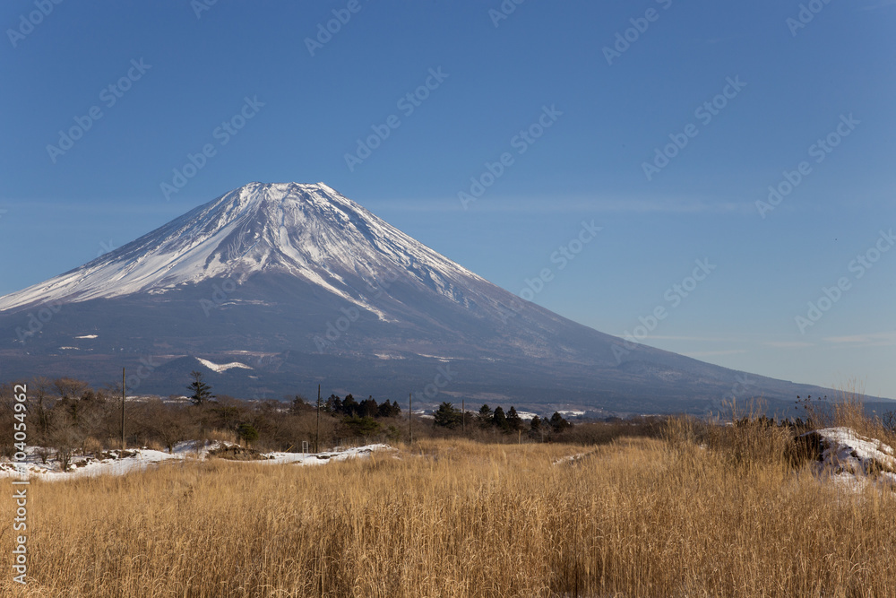 霧降高原から見た富士山 霧降高原から見た富士山