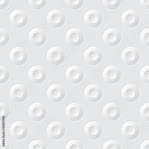 Circles geometry. Abstract background. Seamless vector design.