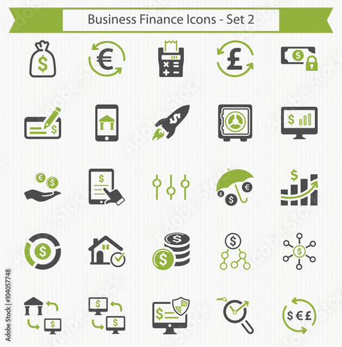Business Finance Icons - Set 2