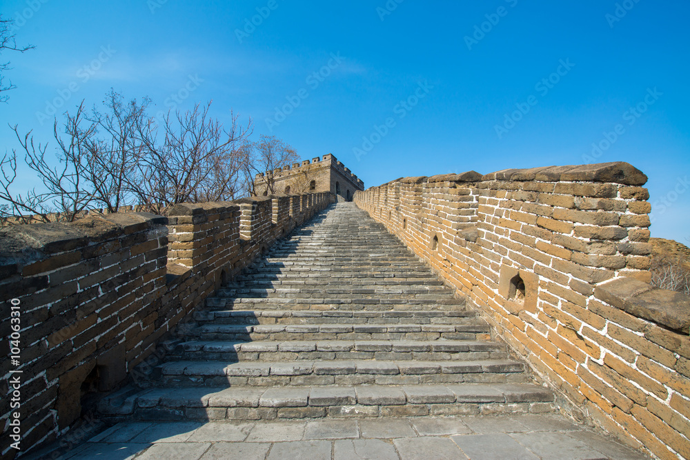 Great Wall Tower at Mutianyu, near Beijing, China Great Wall Tower at Mutianyu, near Beijing, China