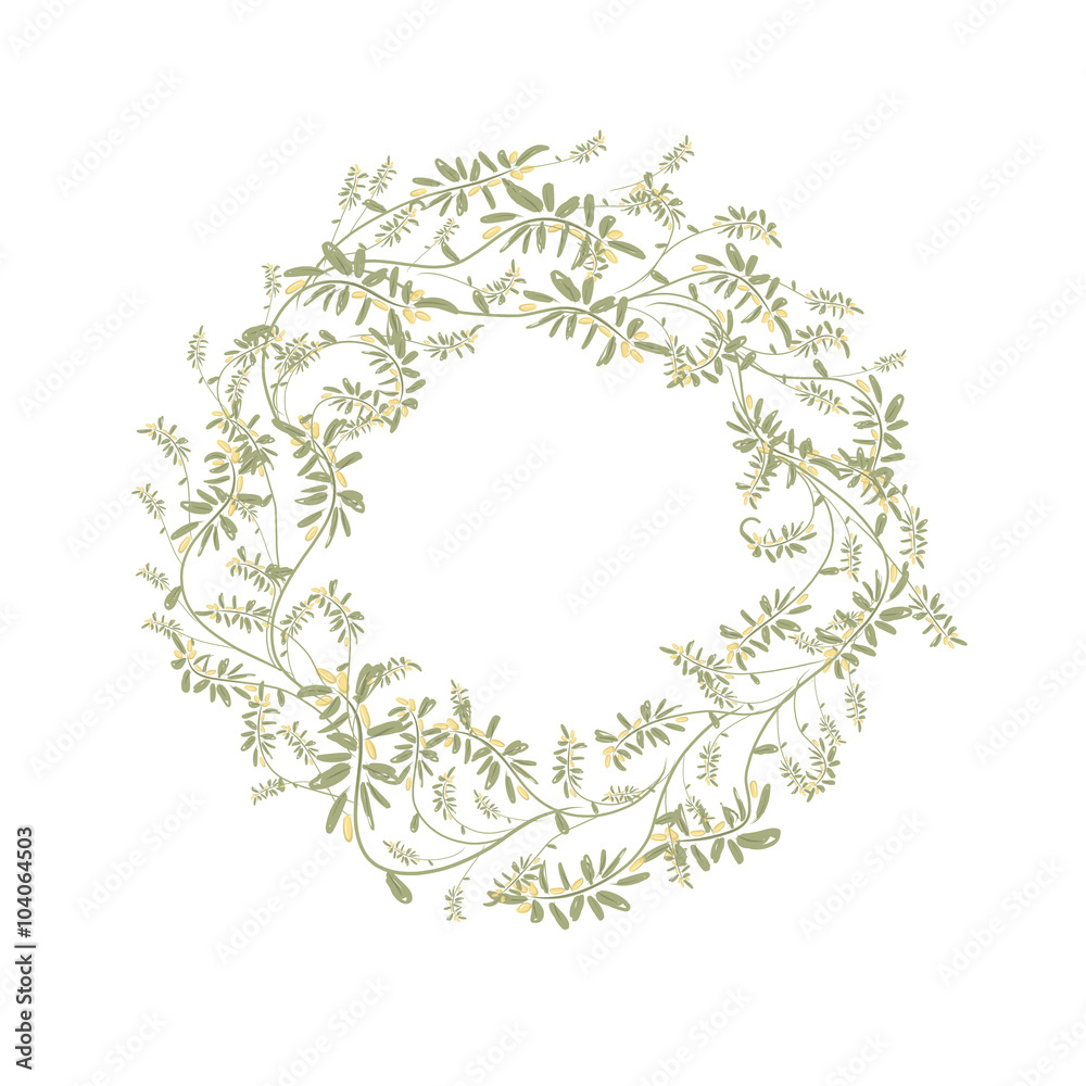 Spring floral frame for your design Spring floral frame for your design